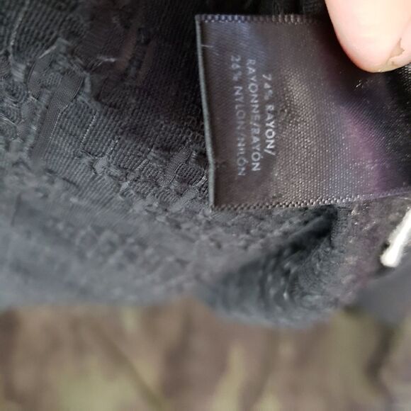 Ann Taylor semi sheer ruffle sleeve top - Picture 2 of 7